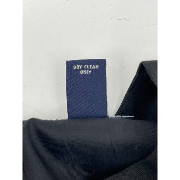 Ann Taylor Women's Black Sleeveless Wool Blend A Line Career Dress Size 8P - Picture 10 of 16